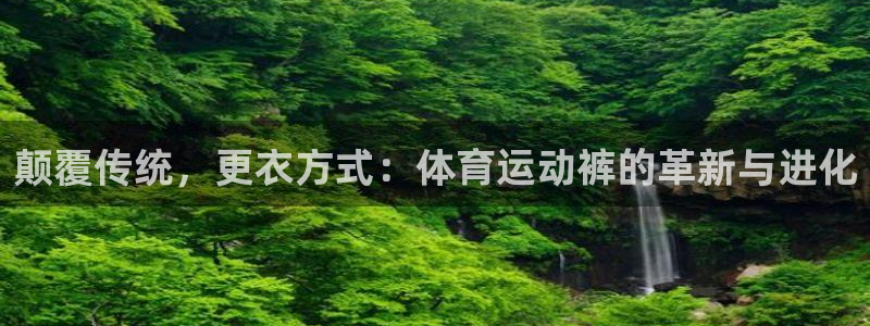 三亿体育网：颠覆传统，更衣方式：体育运动裤的革新与进化
